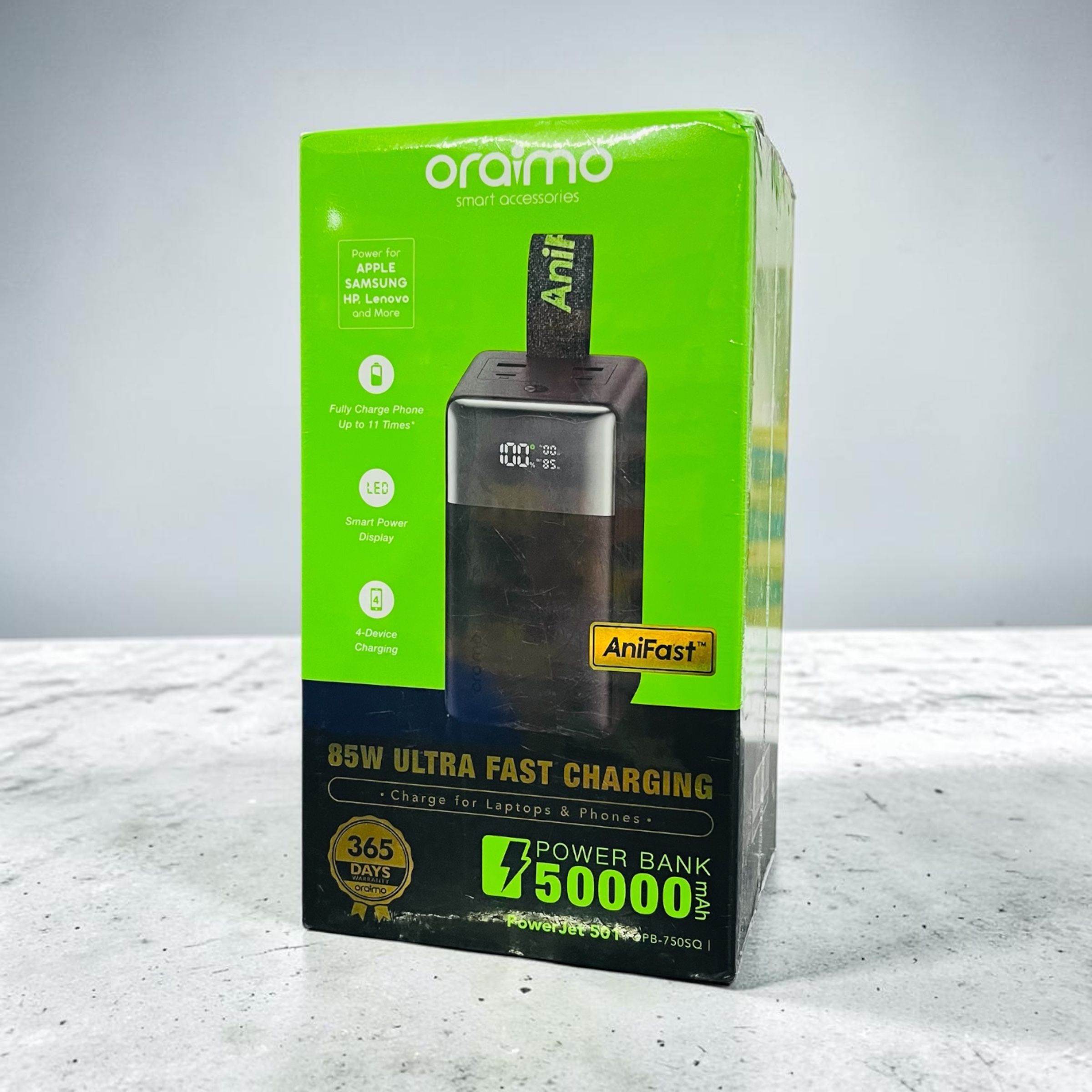 ORAIMO POWER JET 501 50000MAH POWERBANK